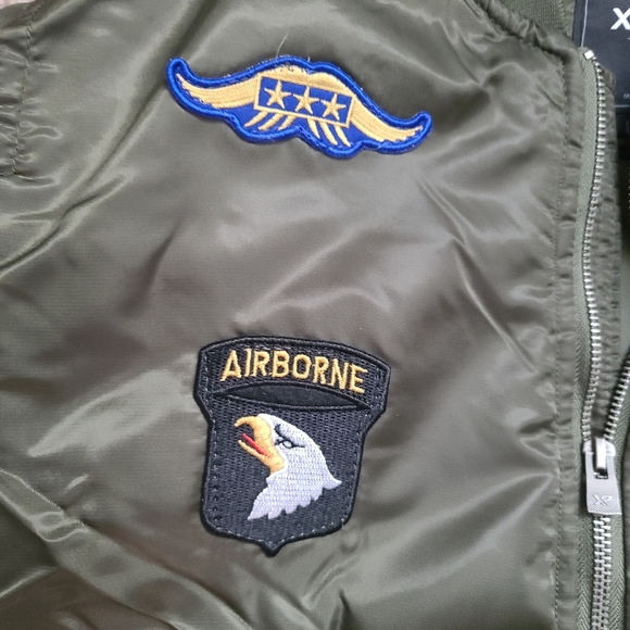 Large XRAY Mens US ARMY Flight Bomber Jacket - Picture 2 of 7